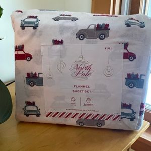 Flannel sheet set